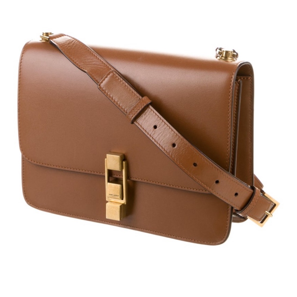 Saint Laurent Le Carré bag, caramel/camel color